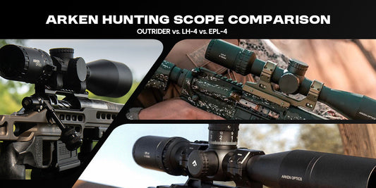 Best ARKEN Hunting Scopes for the 2026 Season: OUTRIDER vs EPL-4 vs SH-4