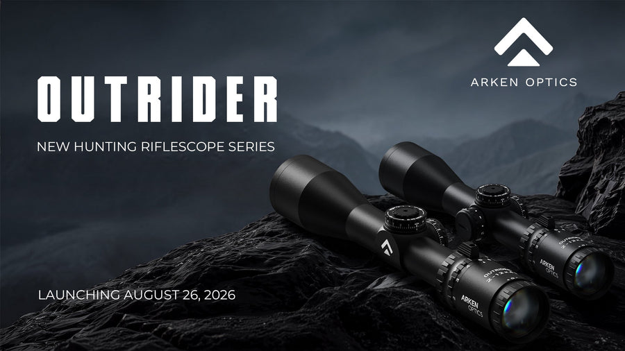 Arken Optics Announces the New OUTRIDER 2-12x42 SFP Hunting Riflescope