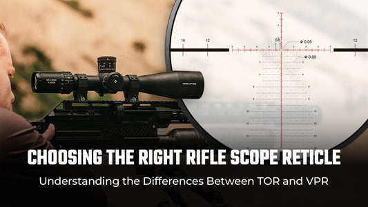 Choosing the Right Rifle Scope Reticle: Understanding the Differences Between TOR and VPR