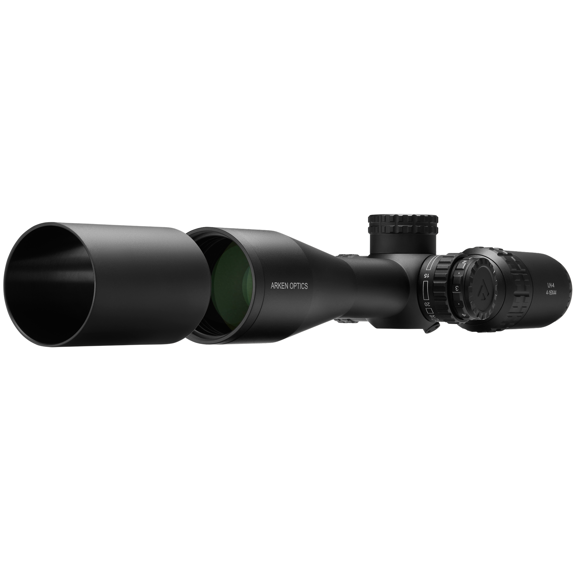 LH-4 4-16x44 FFP | Capped Tool-less Turrets | Illum. VPR/VHR | 30mm Tube