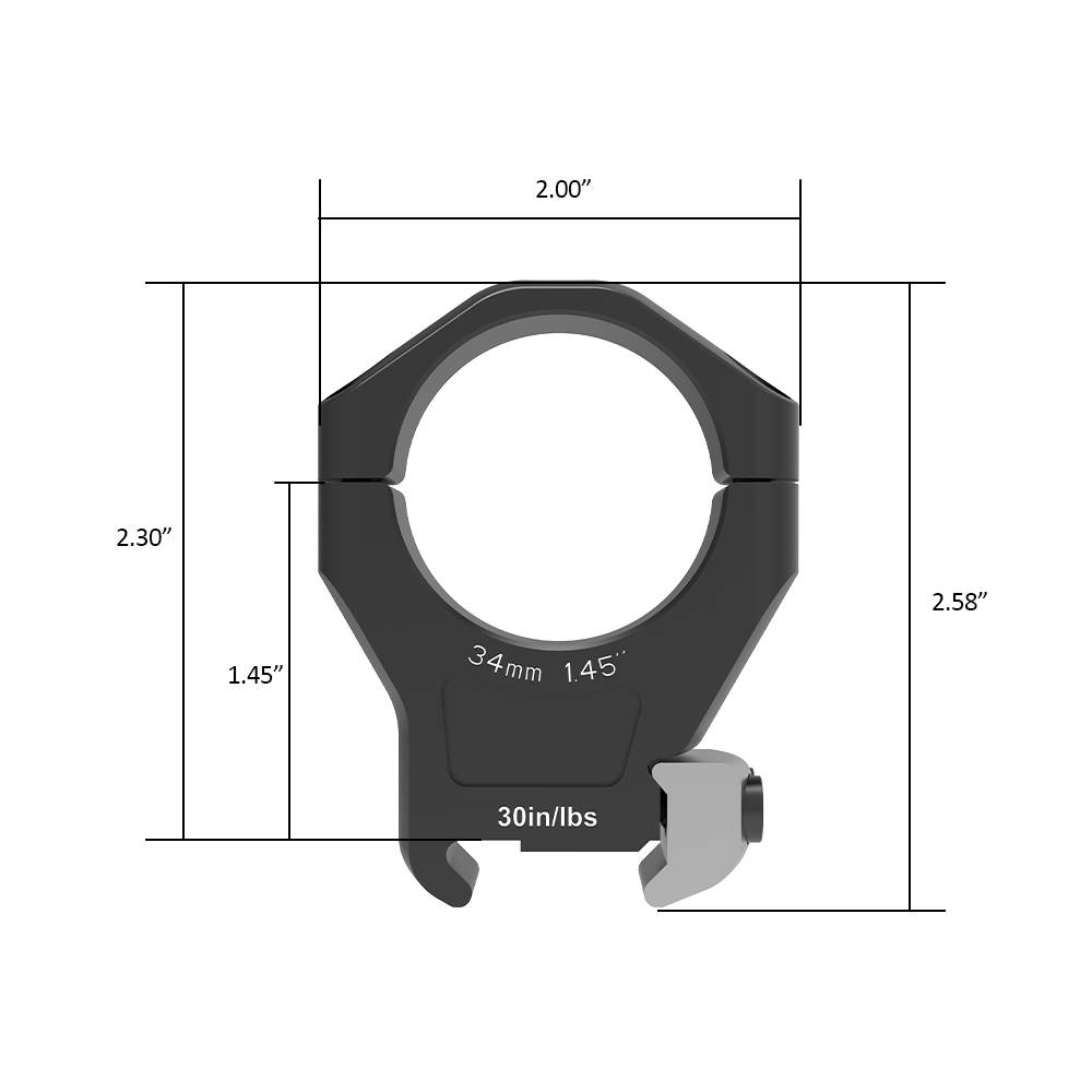 HALO Ti™ Titanium Scope Rings