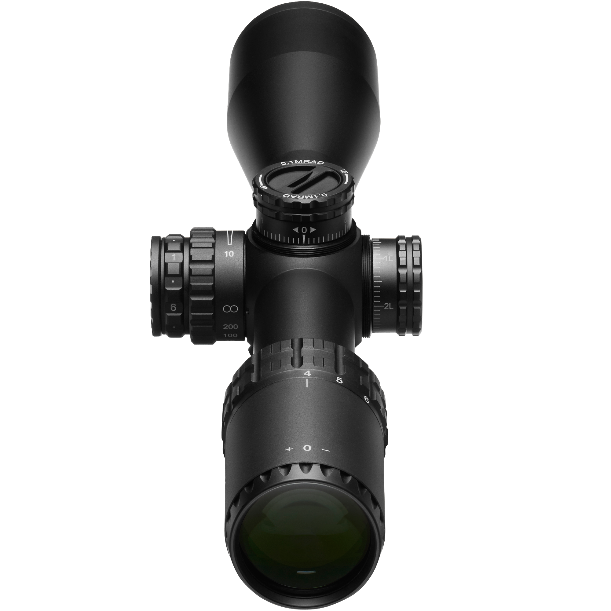 LH-4 4-16x44 FFP | Capped Tool-less Turrets | Illum. VPR/VHR | 30mm Tube