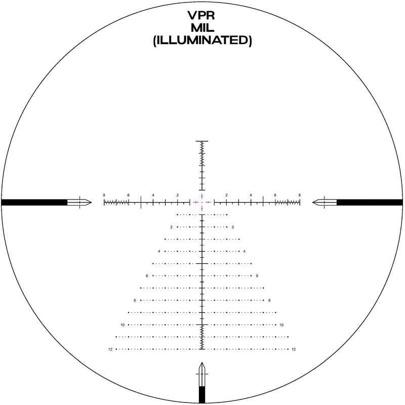 EP-5 5-25X56 FFP Illuminated VPR - Zero Stop - 34mm Tube – Arken