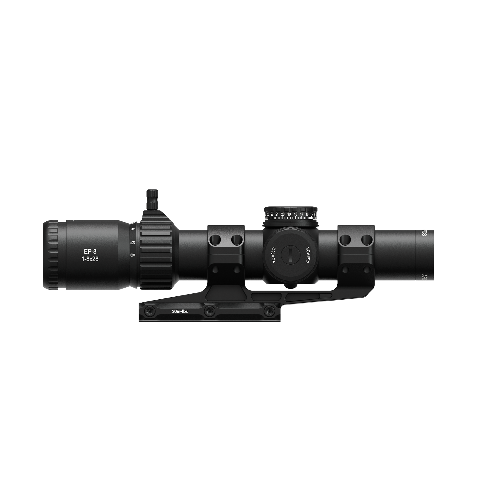 EP-8 1-8x28 FFP LPVO | Illuminated KLBOX | 34mm Tube – Arken