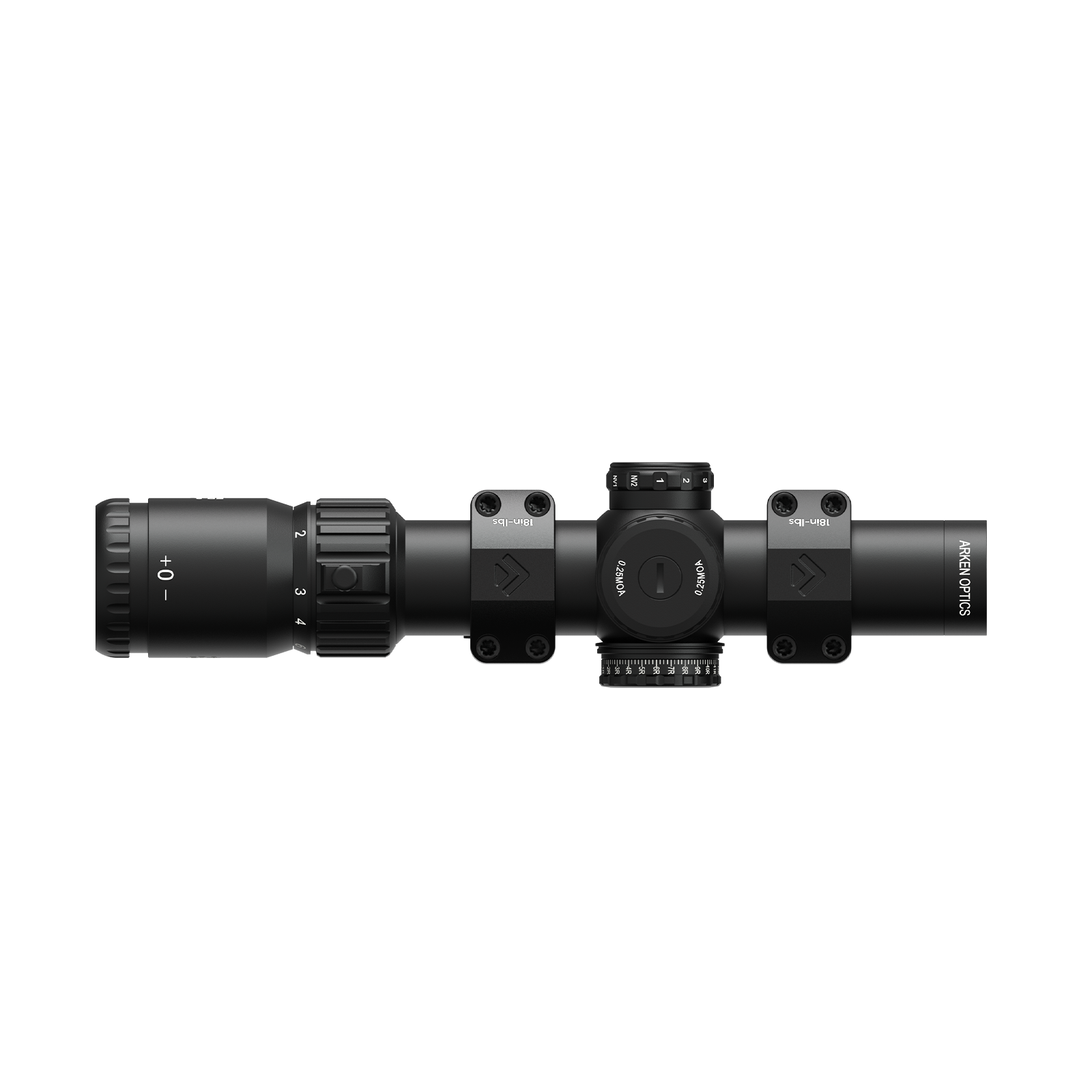 kino  eri EP-8 1-8x28 FFP LPVO | Illuminated KLBOX | 34mm Tube – Arken