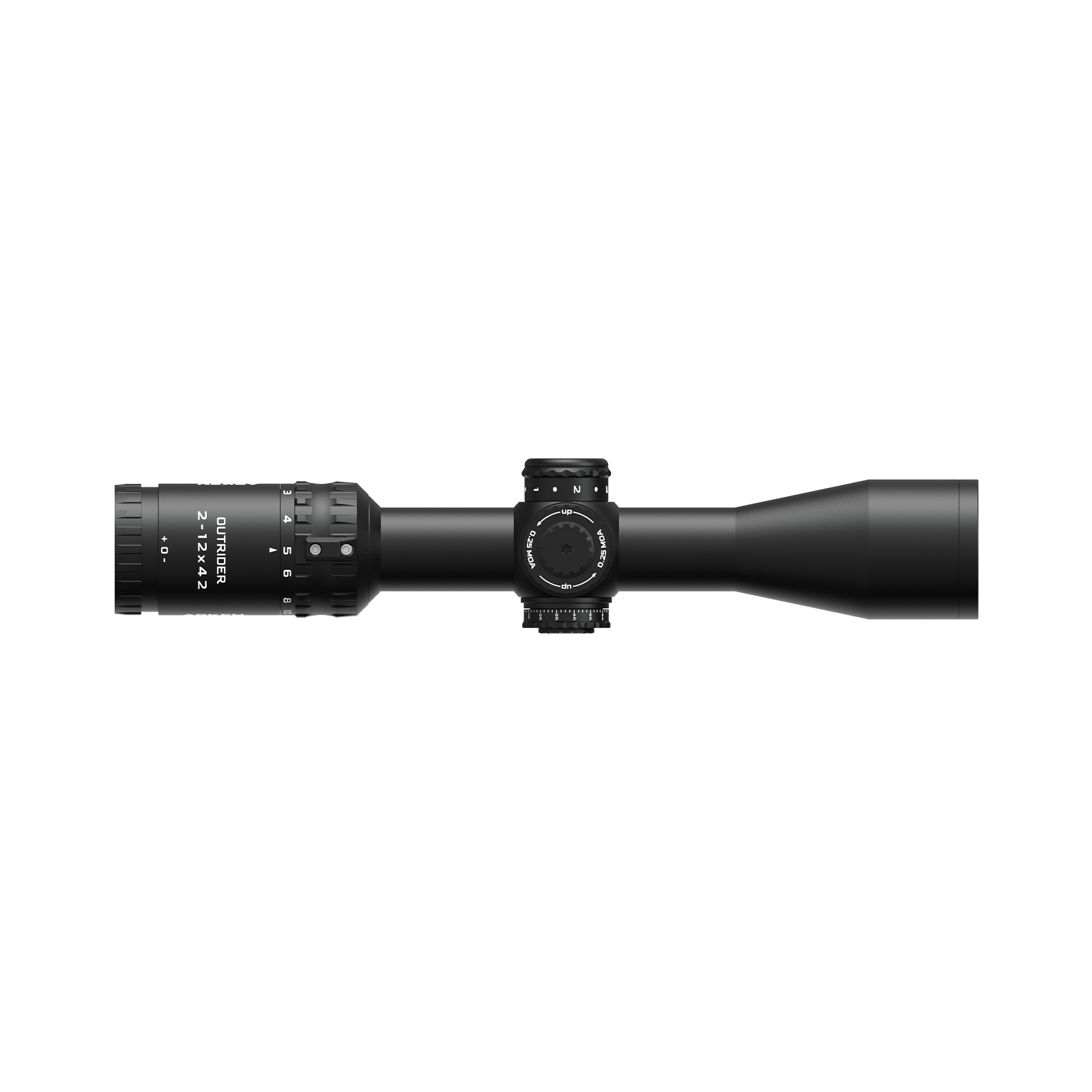 OUTRIDER 2-12x42 SFP Illuminated FDR / Non-Illuminated DLR - 30mm Tube