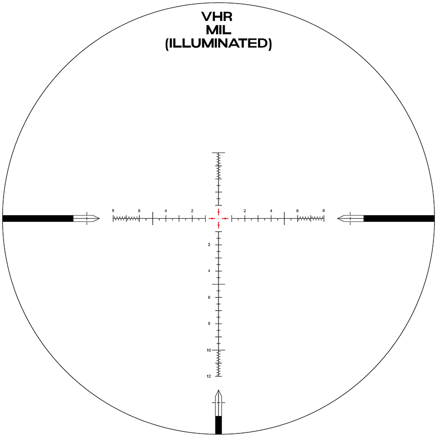 EPL-4 6-24X50 FFP Illuminated VHR/VPR - Zero Stop - 30mm Tube – Arken ...
